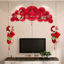 Set nguyên liệu trang trí Tết Bách Lộc- Phụ Kiện Decor Tết 2026 Trang Trí Nhà Cửa Treo Tường Cầu May Mắn, Tài Lộc 03103