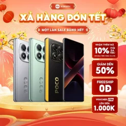 Điện Thoại Xiaomi POCO X7 5G 8GB 256GB | Màn hình cong AMOLED | Camera 50MP | Chính Hãng Bảo Hành 18 Tháng