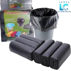 SET 3 CUỘN TÚI ĐỰNG RÁC TỰ PHÂN HỦY SINH 55x65 cm