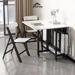 Bàn Ăn Gấp Gọn Thông Minh hoàn chỉnh lắp ráp mua về chỉ việc sử dụng gấp gọn thông minh Smart Home 608